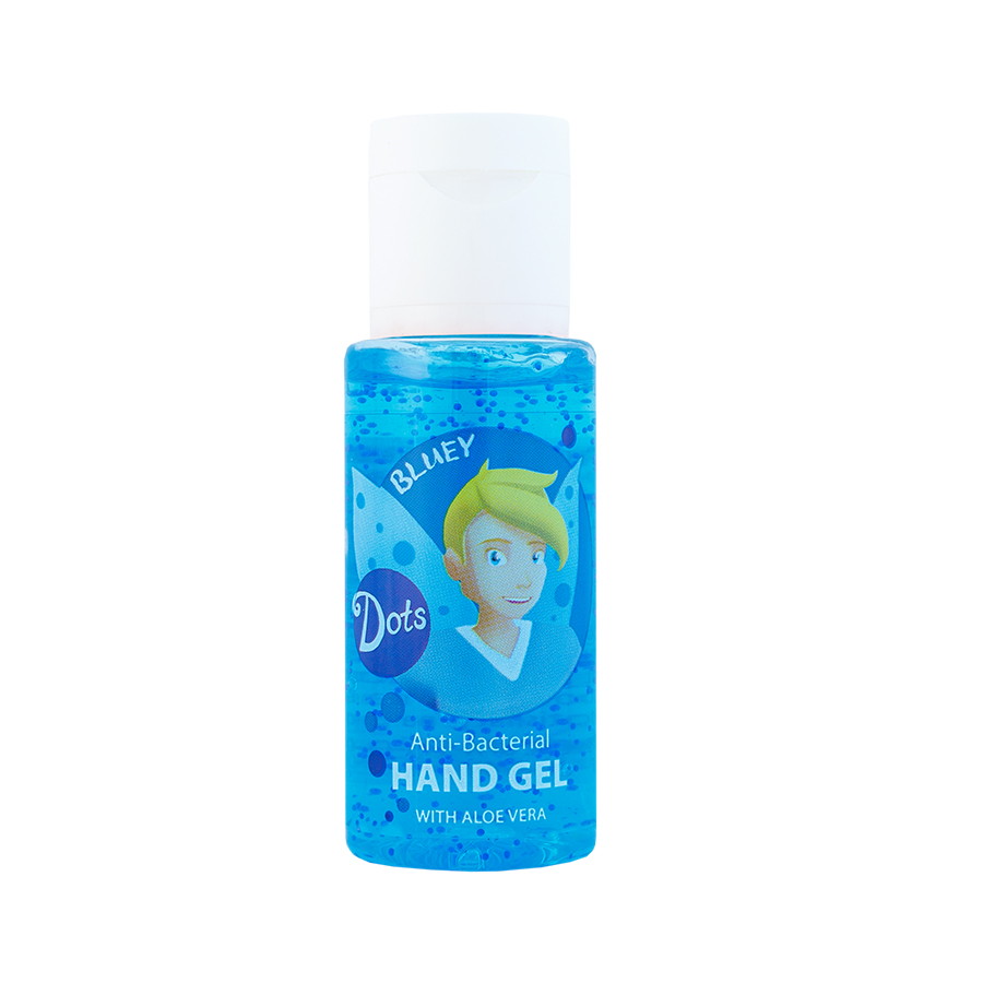 ANTIBACTERIAL HAND GEL WITH ALOE VERA - Bluey 30ml