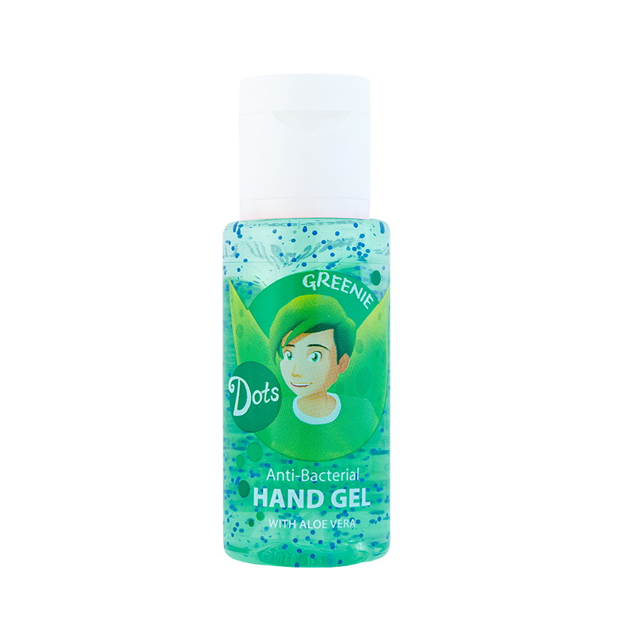 ANTIBACTERIAL HAND GEL WITH ALOE VERA - Greenie 30ml